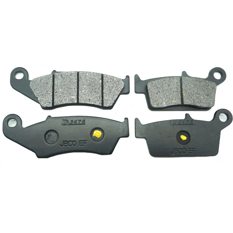 Motorcycle Front Rear Brake Pads For SUZUKI DR-Z400 2000-2006 DR-Z400E 2000-2012 DR-Z400S 2000-2012 DRZ 400 400E 400S DRZ400 E S