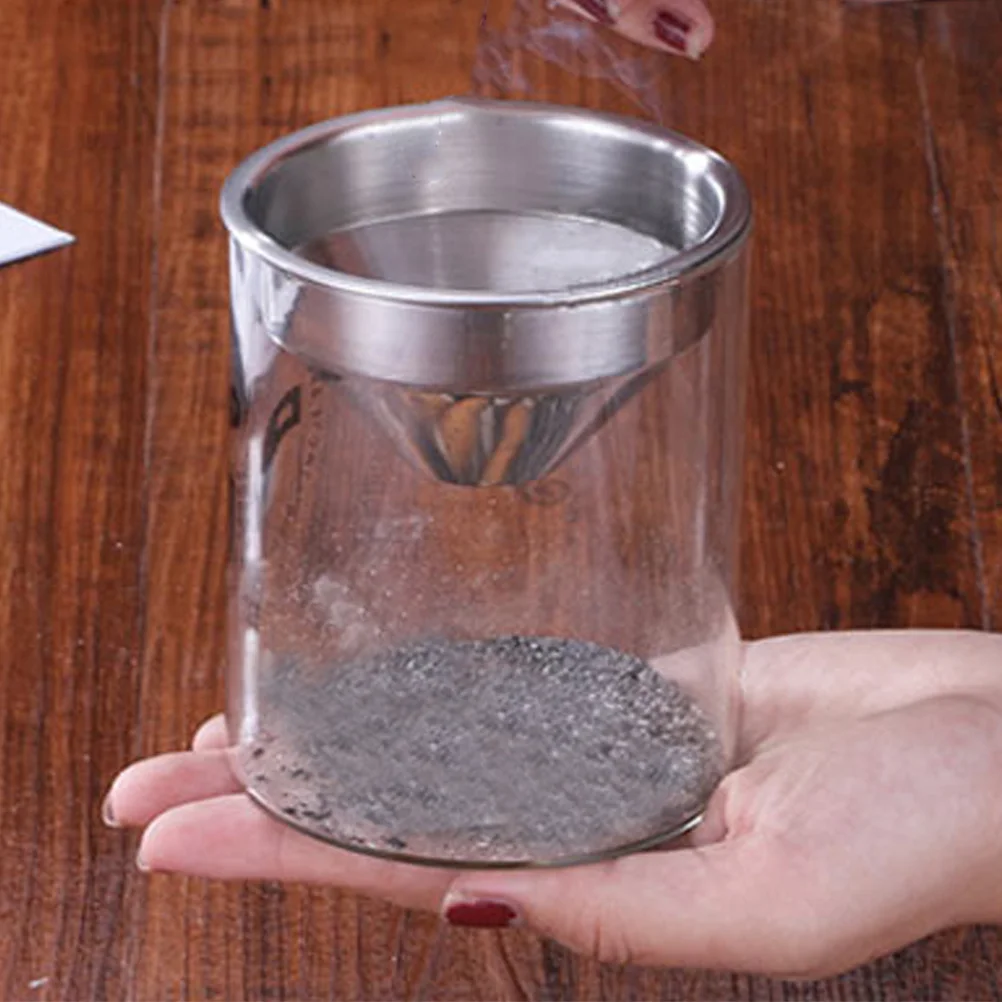 

Fashion Ashtray Wear-resistant Delicate Simple Smoke Jar Desktop Ornament Polishing Creative with Lid