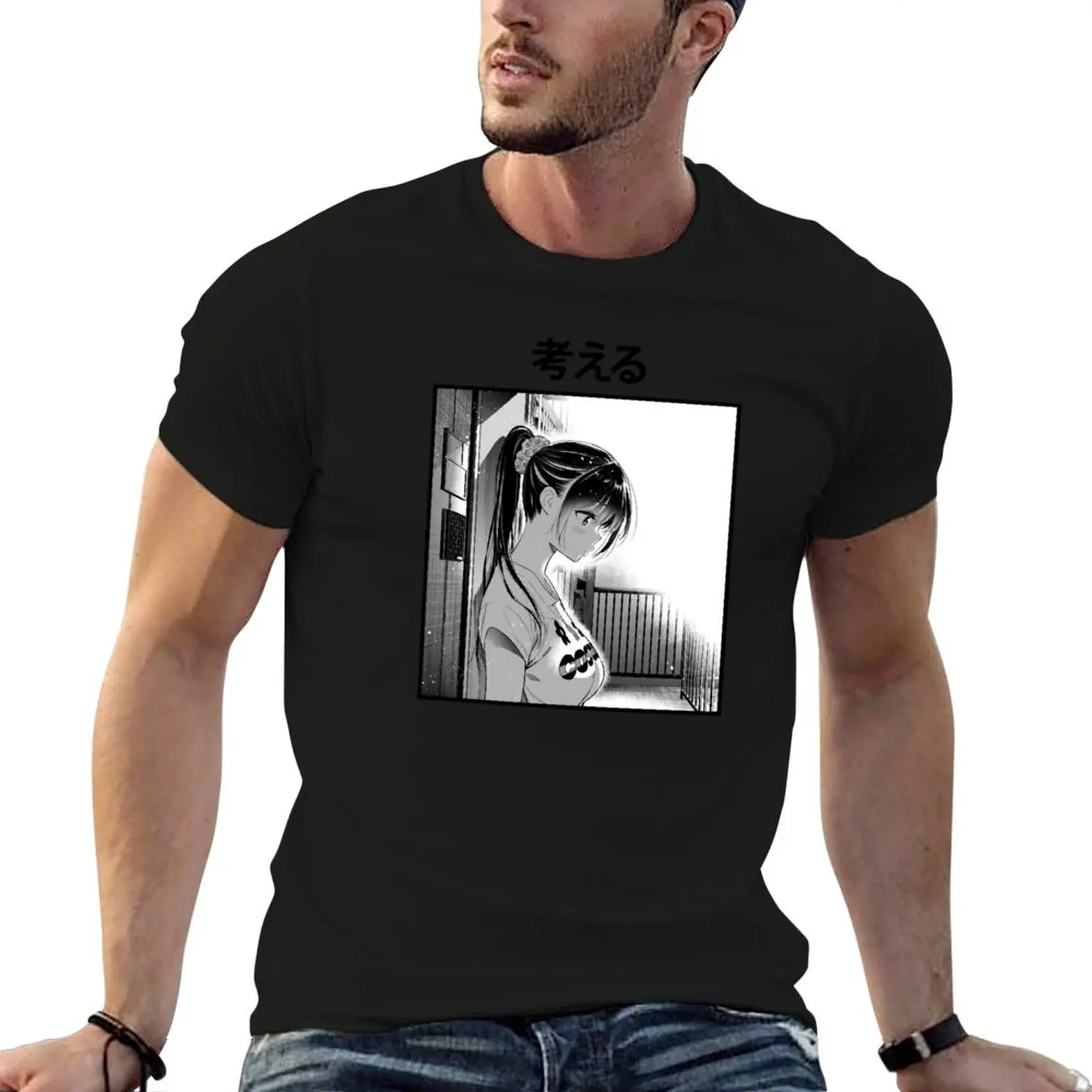 CHIZURU MIZUHARA KANOJO OKARISHIMASU - RENT A GIRLFRIEND T-Shirt vintage graphic tee sublime big and tall t shirts for men