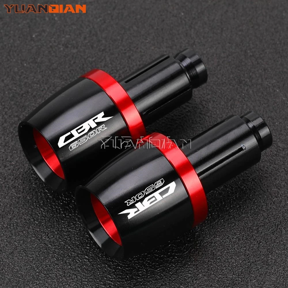 

2025 Motorcycle Handlebar Grips Bar Ends Cap Counterweight Plug Slide For Honda CBR650R CBR 650R CBR650 R 2018- 2024 2023 2022