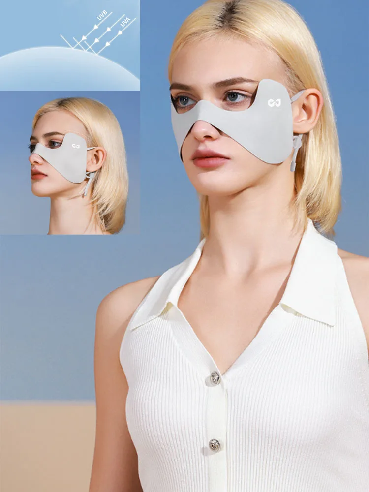 

Новинка, наружные Детские УФ-патчи для глаз, летняя Женская защита для глаз, дышащая регулируемая ледяная Шелковая Маска-бабочка