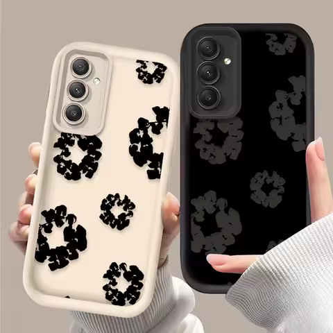Fashion D-Denim T-Tears Phone Case for Samsung Galaxy S24 S25 S23 Ultra S22 S21 Plus FE 5G A34 A54 A14 A73 A53 A33 5G Soft Cover