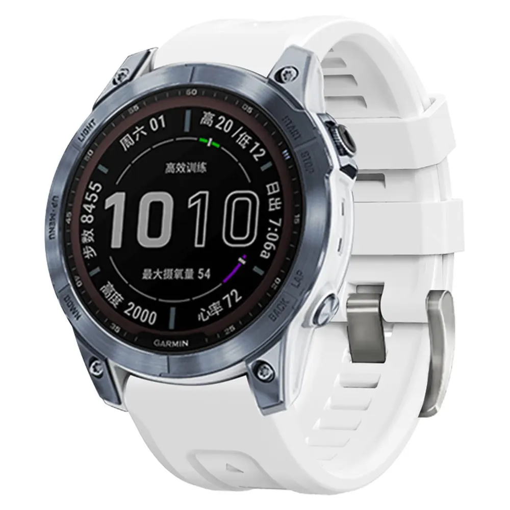 Ремешок для часов Garmin Fenix 7S 6S 5S, силиконовый ремешок для наручных часов, браслет для смарт-часов Fenix 7S 6S Pro / 5S Plus