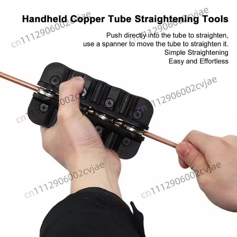 Copper Tube Straightening Tools - Auto Air Conditioning Tube Straightener & Repair Tool for Precision Pipe Alignment