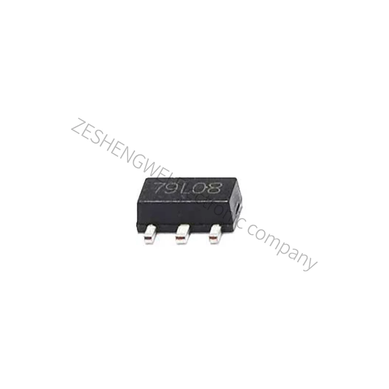 50pcs New 79l08 SOT89 7908 Voltage Regulator Triode 3 Orders Original In Stock