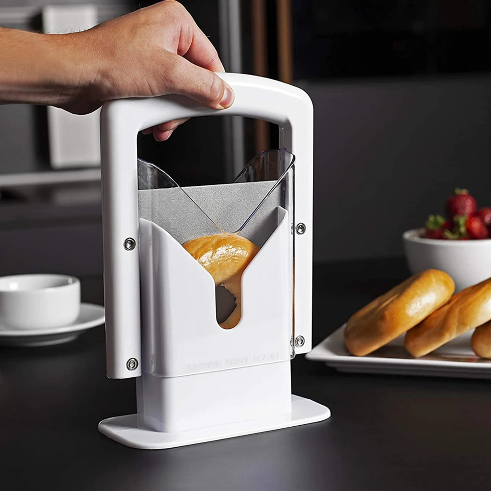 Bagel Guillotine Slicers For Toasts Quick Mess-free Bagels Cutting Tool Kitchen Baking Tool