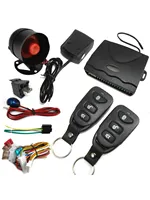 GM Anti-Theft System with Alarm Car Security System Automatic Keyless Entry for 12V DC Vehicles with Central Door Locking