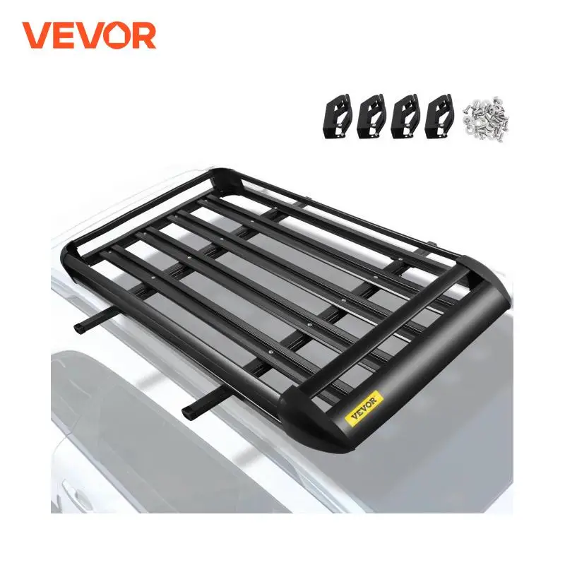 VEVOR Universal Car Roof Rack Load 100KG Luggage Cargo Tent Tamiya Cross Bars Ski Holder Bicycle Carrier Ball Trailer Camper Van