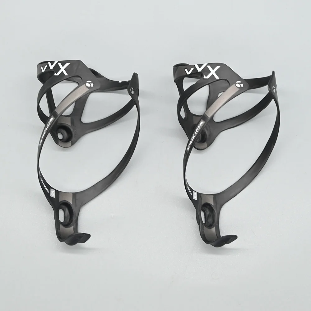 2 Stuks Fiets Fles Houder Volledige 3K Koolstofvezel Super Licht Road/Mountainbike Waterflessen Kooi houder Mat Glanzend 18G Xxx - afbeelding 1
