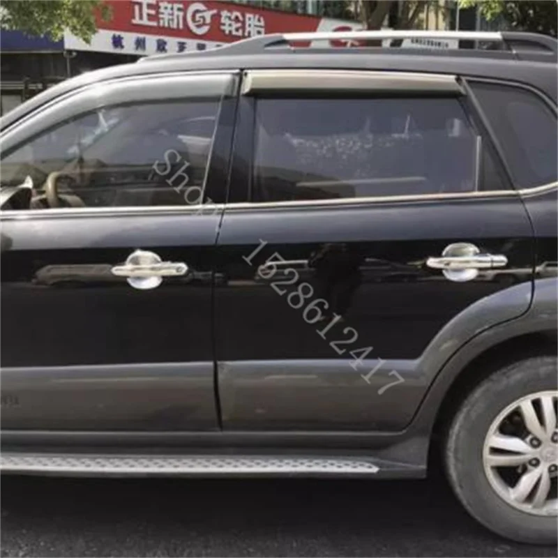 ABS Chrome Maçaneta Da Porta Do Carro, Pulso Guarnição Da Tampa para Hyundai Tucson, Acessórios Do Carro, 2005, 2006, 2007, 2008, 2009, 2010 ~ 2014