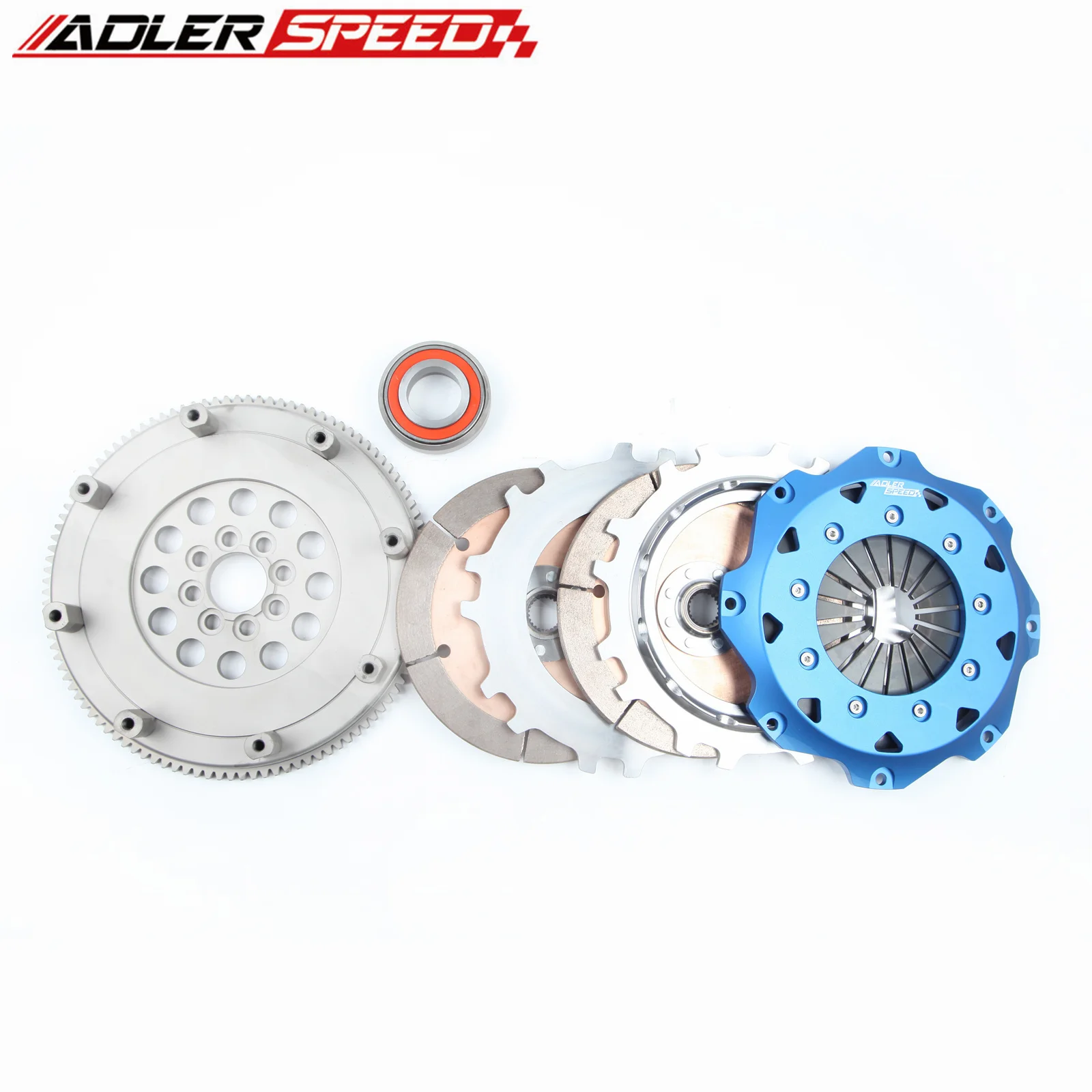 215mm 8.5"/7.25" 185mmClutch For Nissan 240SX Silvia S13 S14 S15 2.0L SR20DET 6-speed Race/Sprung Clutch Single/Twin/Triple Disc - view 6