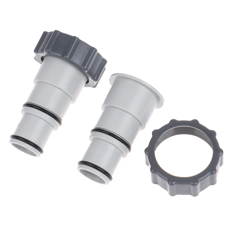 /KQM/Pool Hose Adapter with Collar for Intex Threaded Connection Pumps Swimming Pool Parts Replacement Maintenance Parts