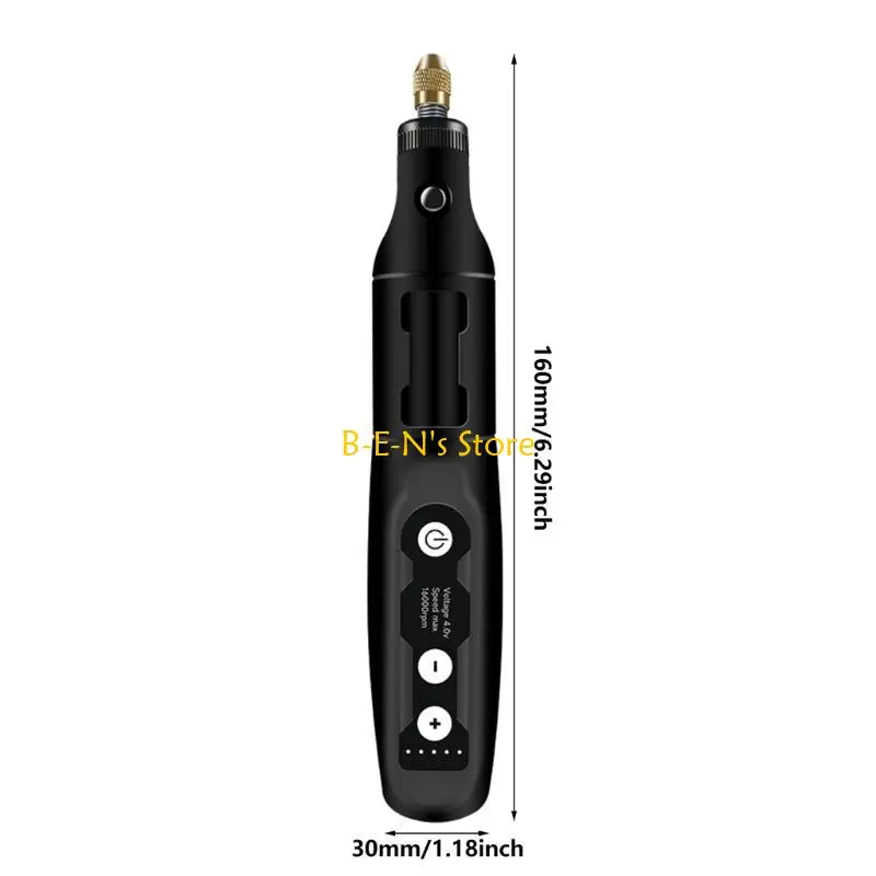 

Y1AD 3.7V 16000rpm Electric Drill USB Rechargeable Cordless Engraving Pen Tools