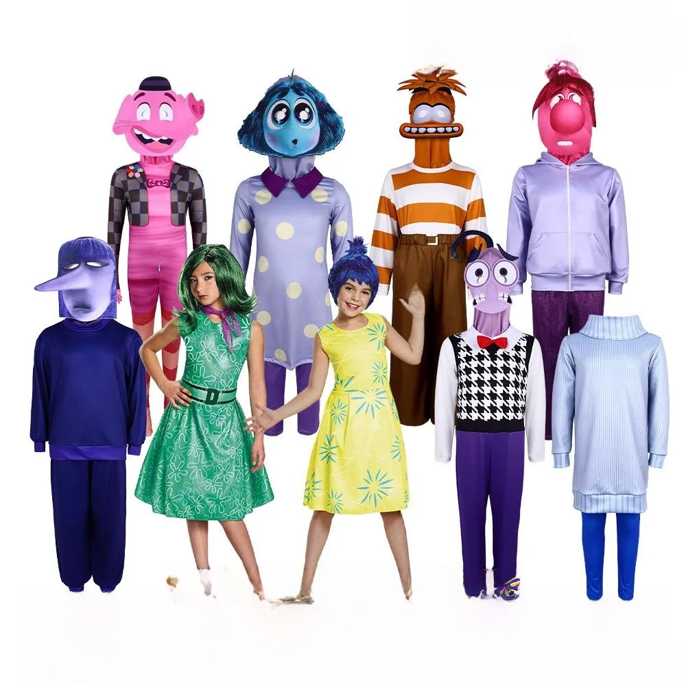 

Внутри 2-х радостных костюмов для косплея на Хэллоуин, сценический наряд, женская традиционная одежда, национальный сценический костюм