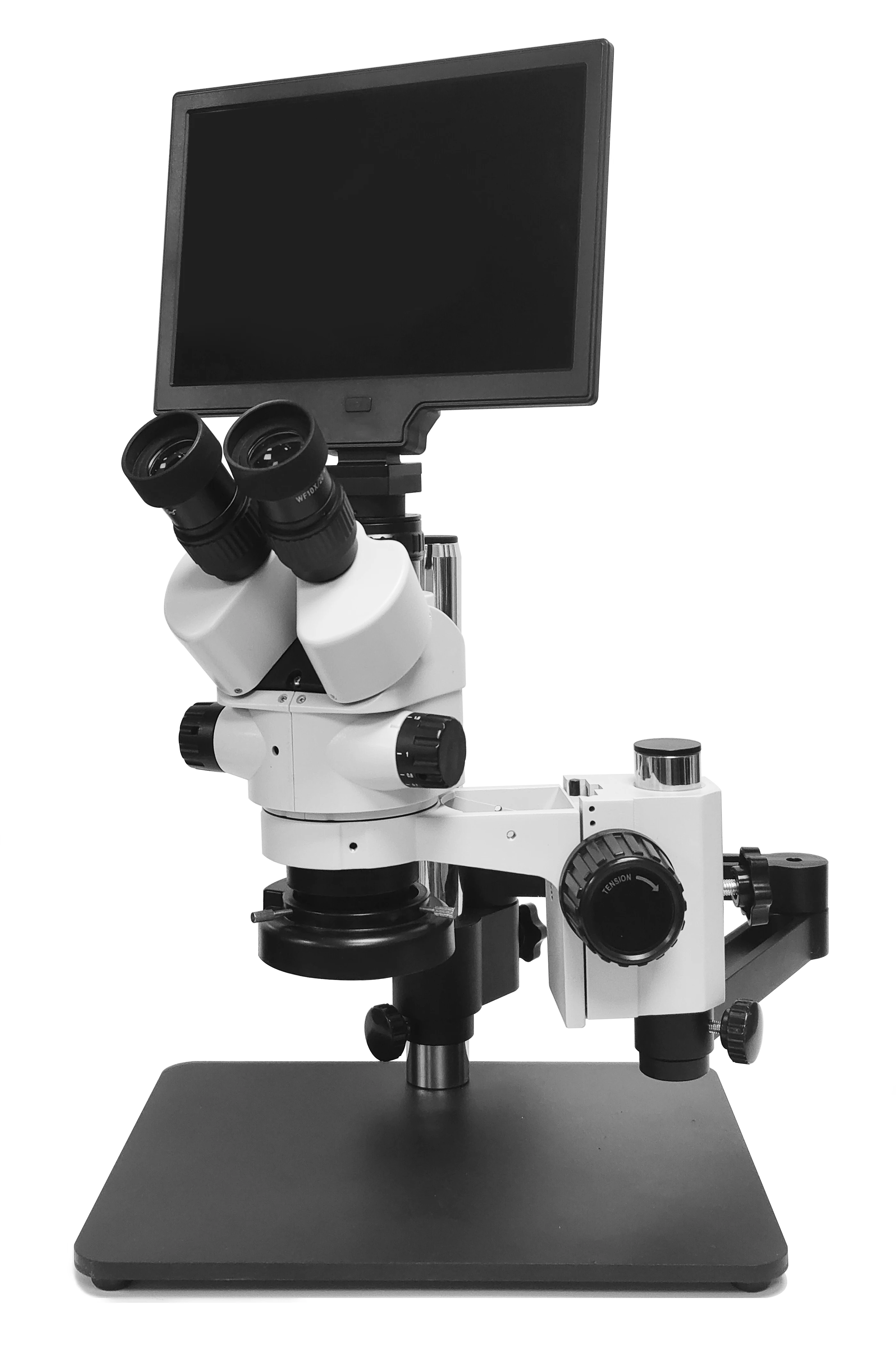 MH02B Jewelry Engraving Precision Stereoscopic Microscope 7*45X with screen,Binocular Microscope ,Jewelry tools