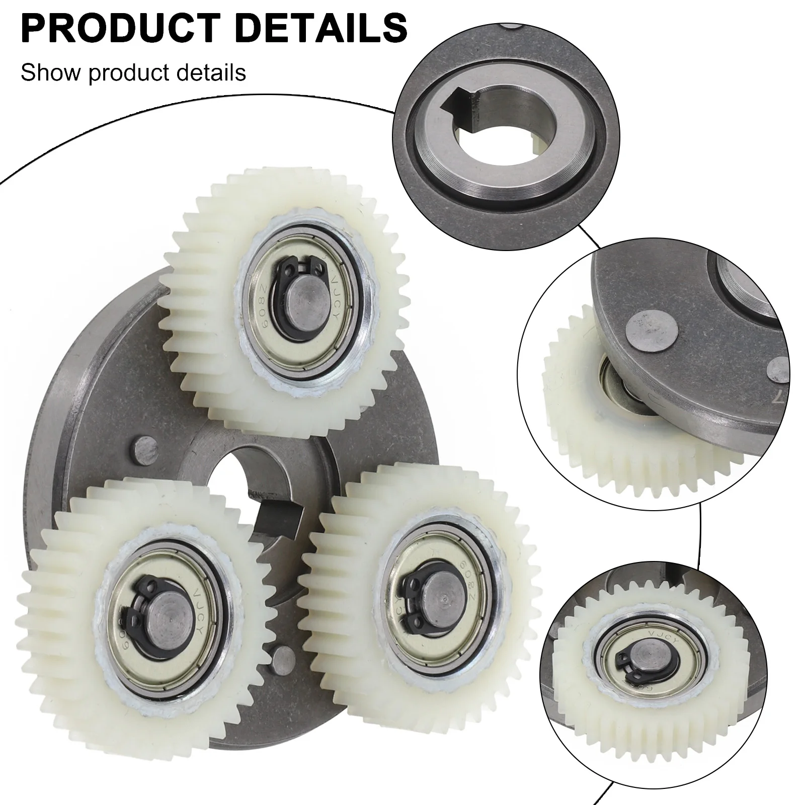 Clutch Kit For Electric Bike Motor Gear Clutch 8 FUN Motor 250W To 350W Easy Installation Exceptional Durability