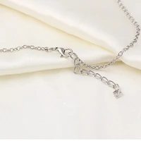 Minimalism Double Hollow Leaves Pendant Necklaces Temperament Punk Clavicle Chain Necklace Women Jewelry Gift - Image 5