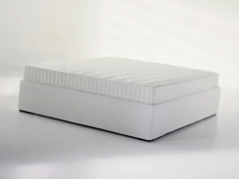 Rangka tempat tidur tanpa sandaran, kotak tempat tidur, modern, sederhana, hidrolik, kotak