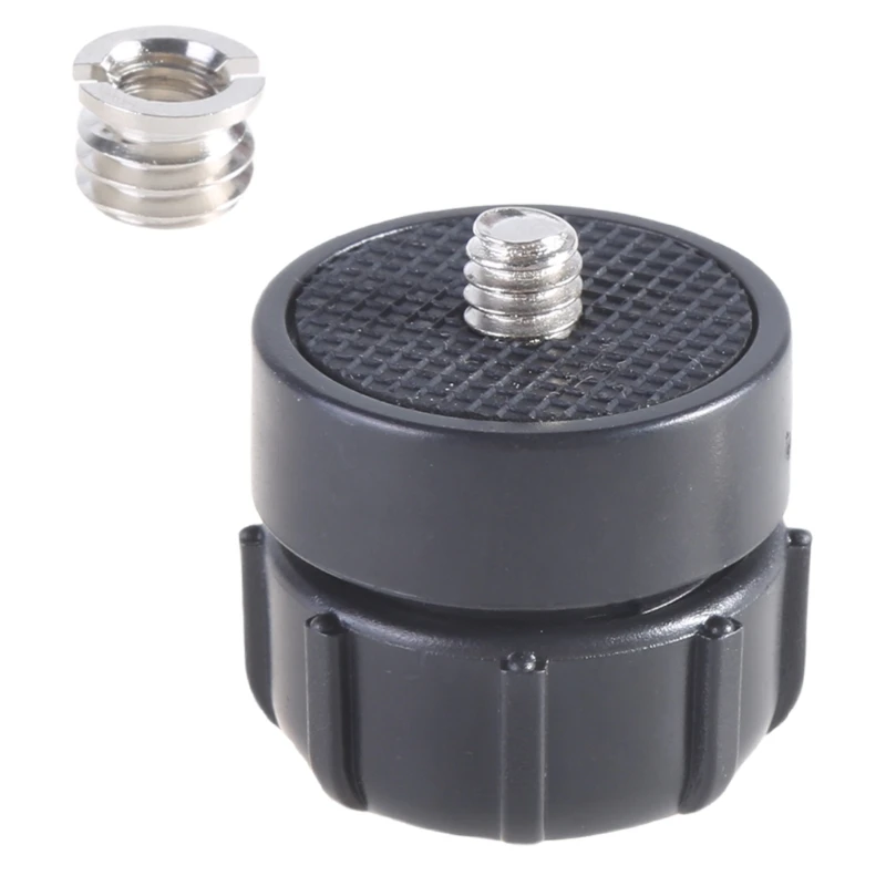 حوامل ثلاثية الكرات يتم تركيبها على الرأس إلى محول برغي 1/4 و3/8 لكاميرات الحركة DSLR