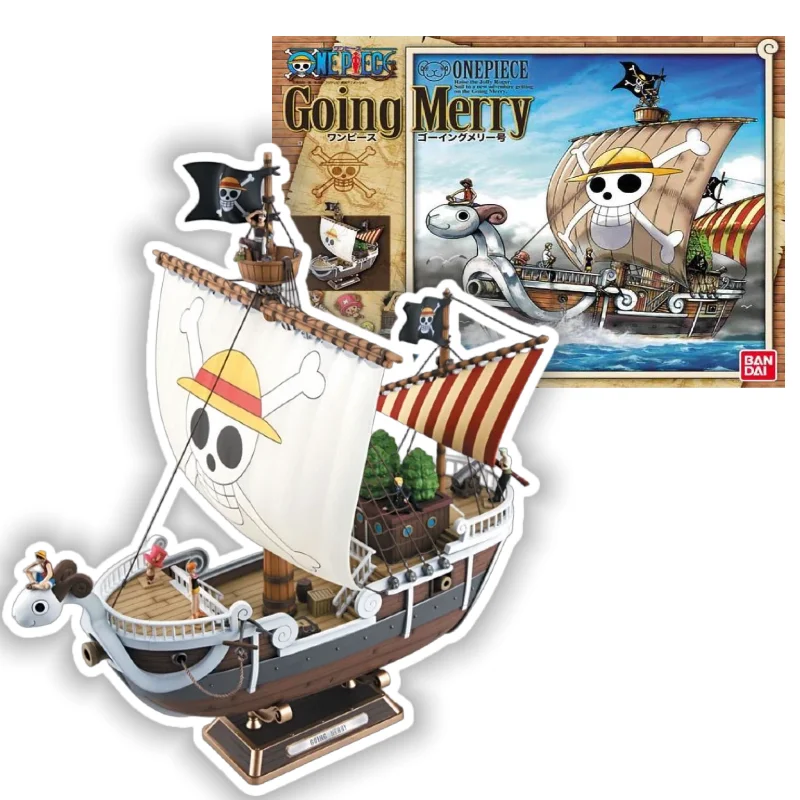

【In Stock】Bandai One Piece Going Merry DIY 28CM Collectable Assembly Anime Figures Birthday Gifts Action Figures Toys Collection