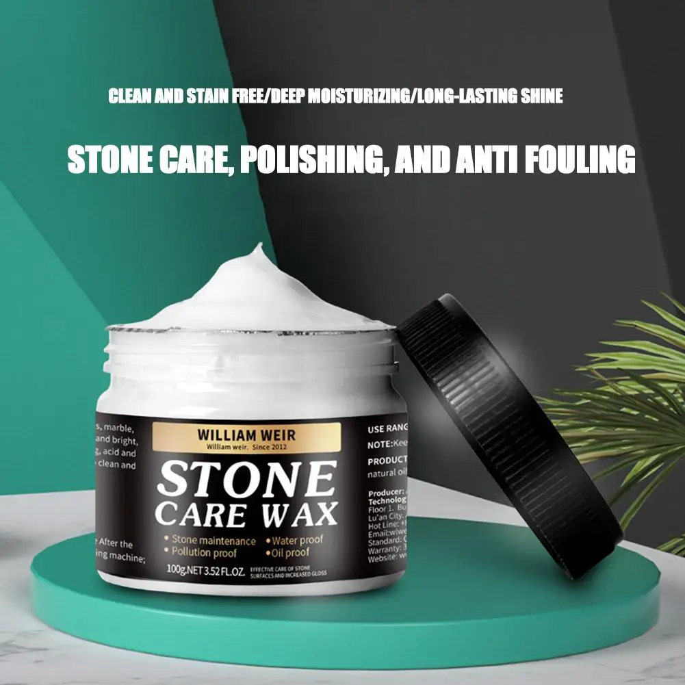 85g Marble Polishing Wax Stone Protection Deep Maintenance Anti-fading Floor Tile Glazing Wax Body Care Ceramic Agent Coati O2G3