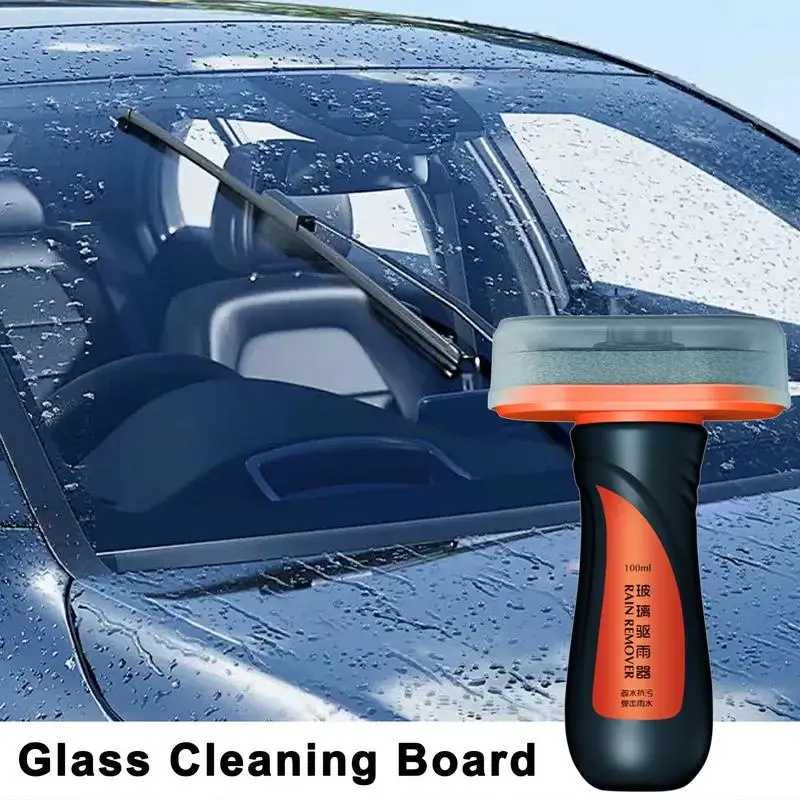 Windshield Hydrophobic Coating 100ml Windshield Glass Cleaner Outdoor Window Cleaner 2 In 1 Oil Film Cleaning Agent Car