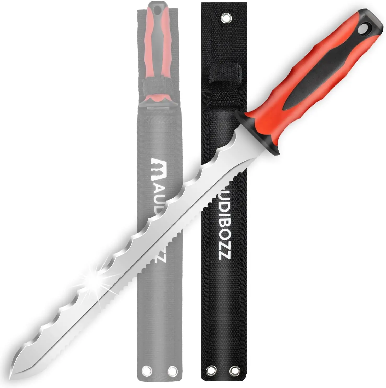 

11.14" Stainless Steel Double Sided Insulation & Sod Cutter Knife