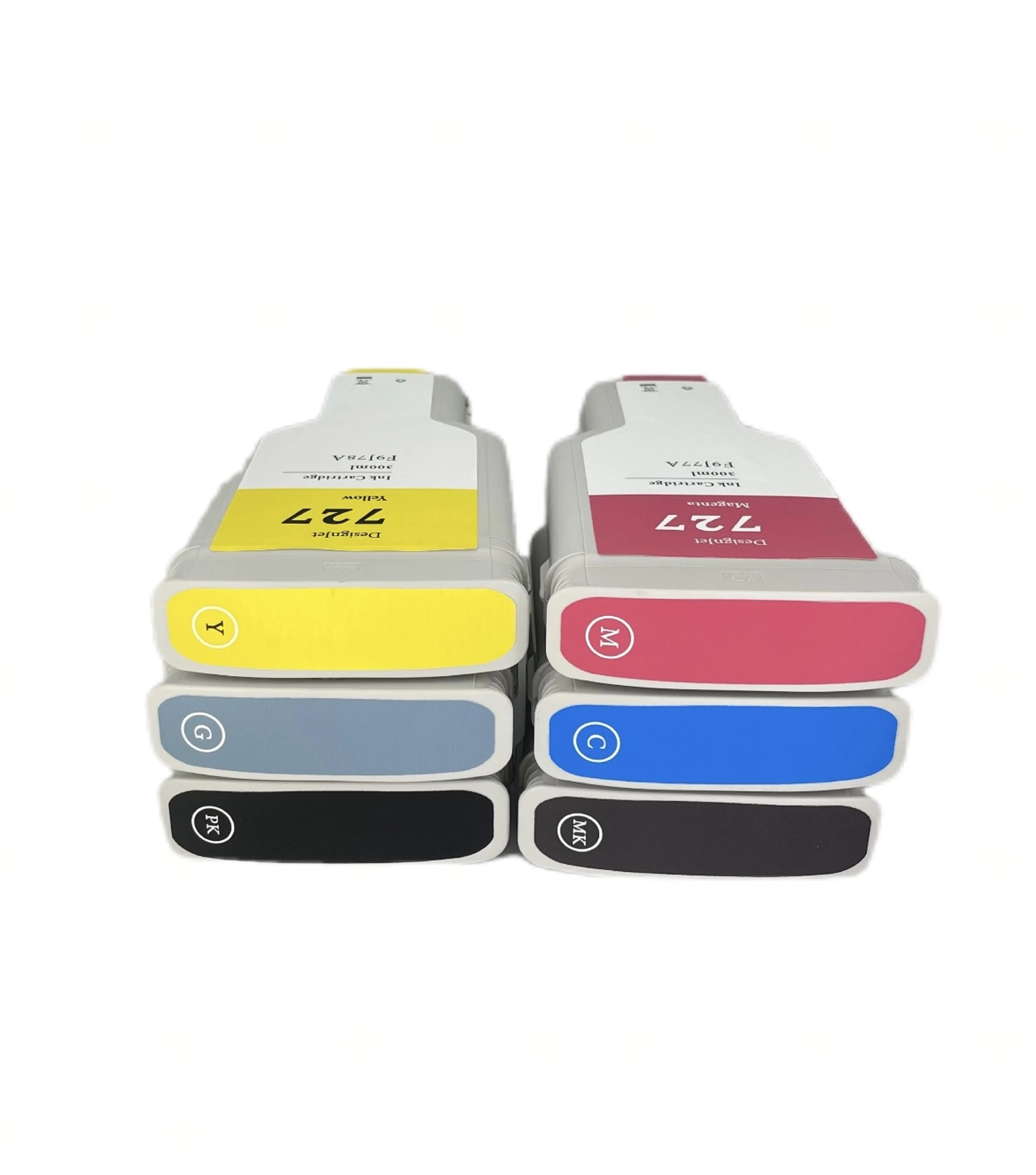 300ml A Set of 6PCS For HP 727 727XL Compatible Ink Cartridge For HP DesignJet T920 T1500 T2500 T930 T1530 T2530 With Full Ink