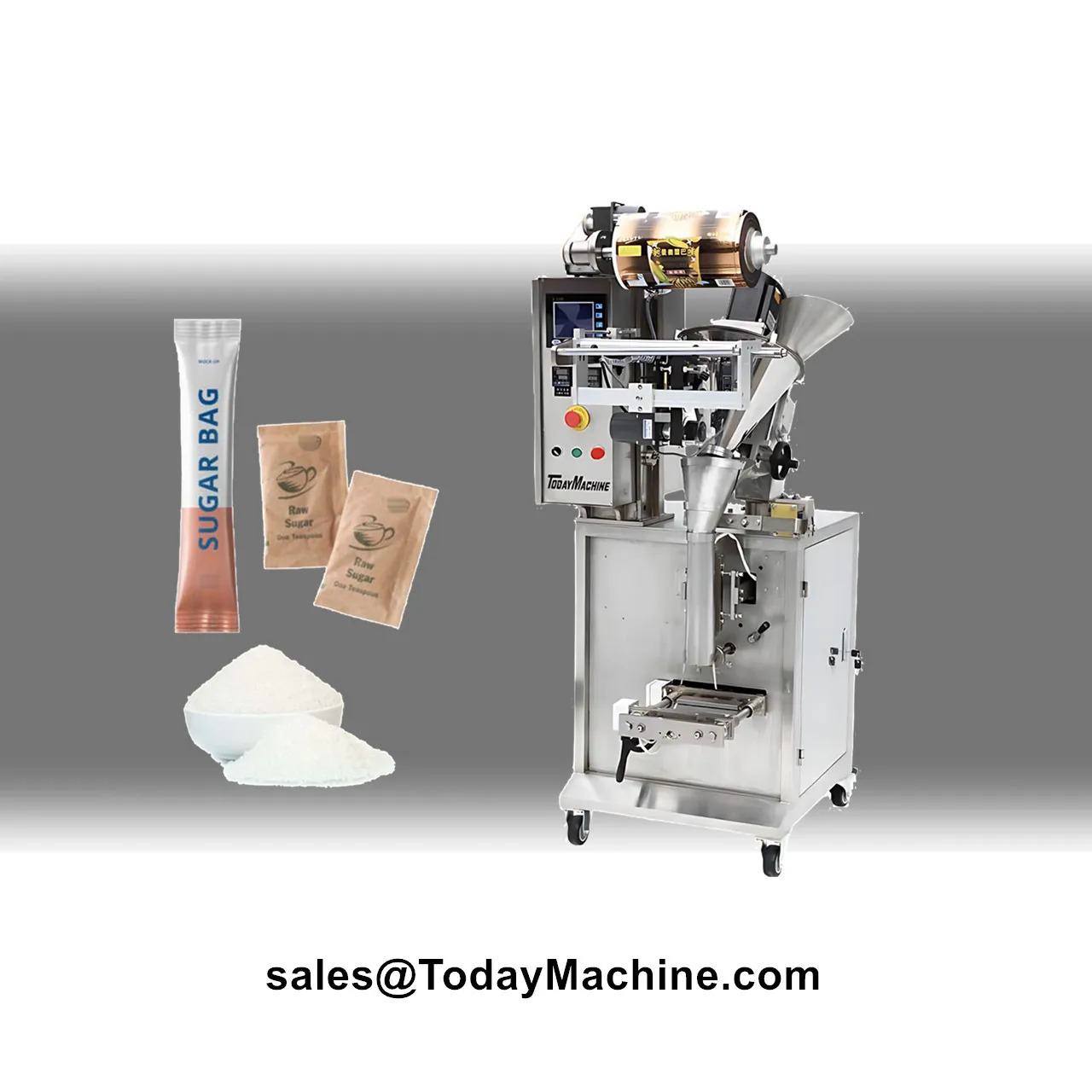 Vertical Automatic Sachet Seasoning Chili Powder Cocoa Coffee Powder Milk Powder Packing Machine