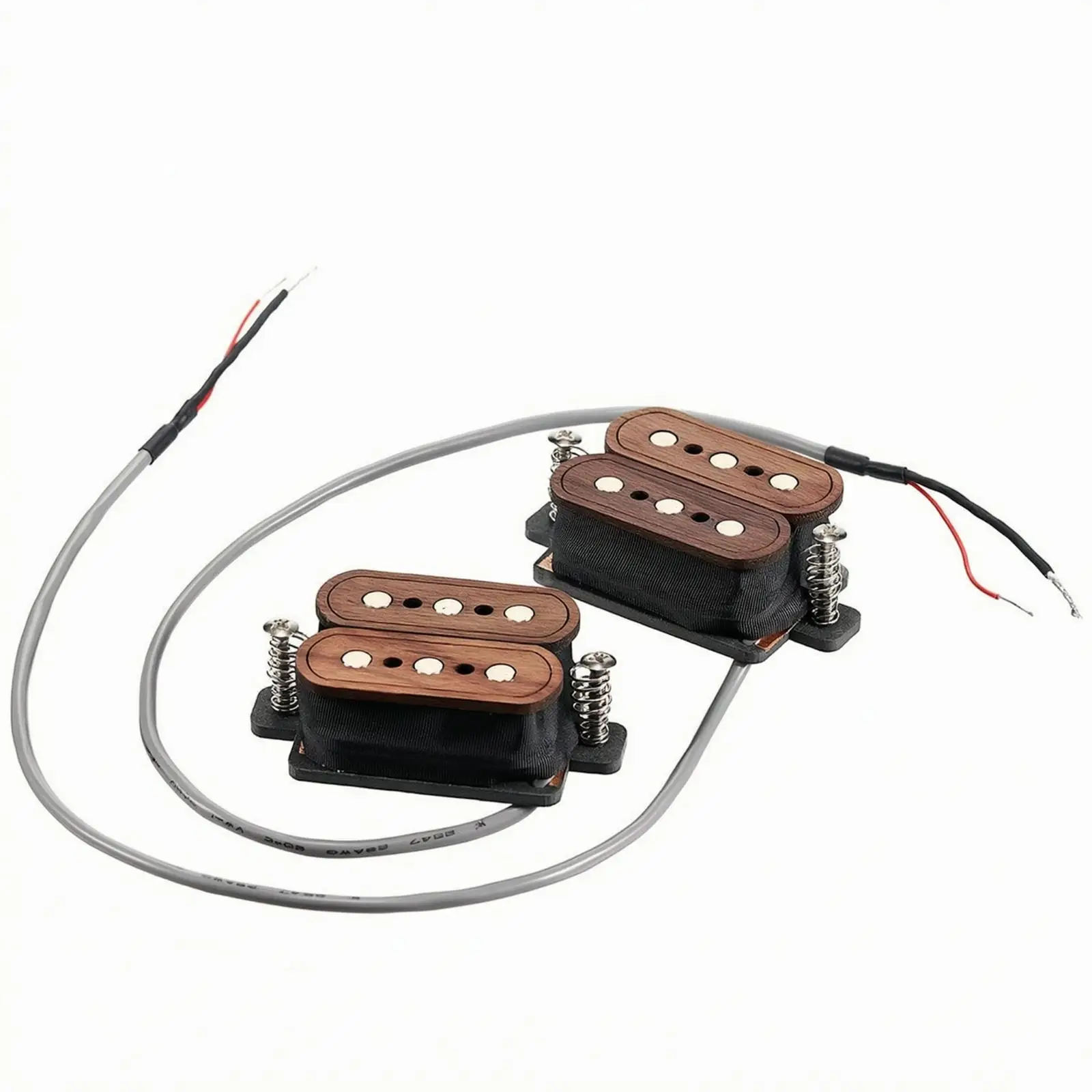 String Pickup for Guitar with Humbucker Design and Easy Install Hardware Kit
