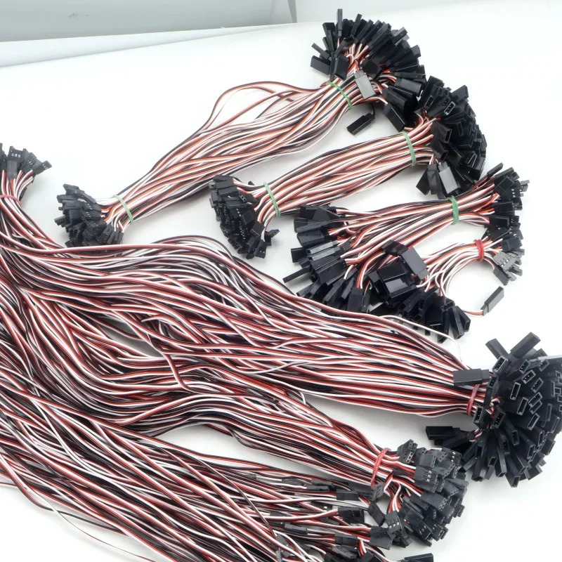 Câble d'extension Servo RC, fil JR pour hélicoptère Rc Drone 10 pièces 150mm