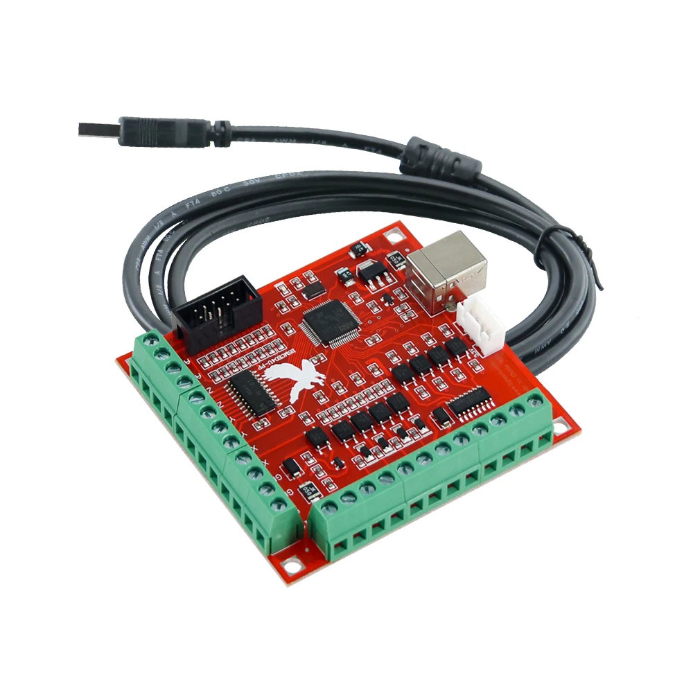 【machi】 HLTNC CNC Controlador MACH3 sistema 4 eixos USB / 5 eixos DB25 LPT