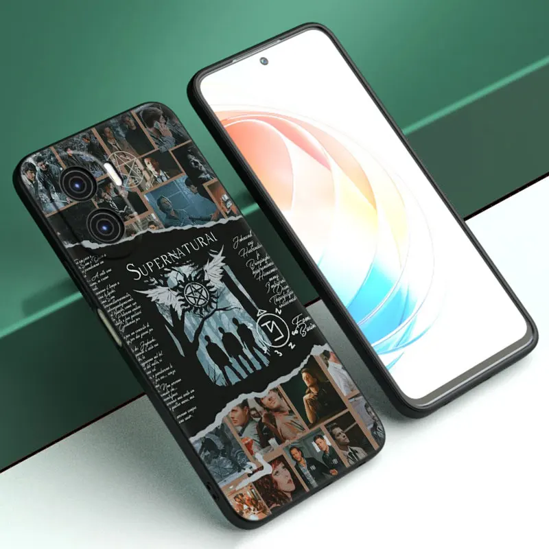 Supernatural tv show Cartoon Cover Case For Huawei Nova 11 Pro 12 10 9 8 Pro 11i 8i 7i 11SE 10SE 9SE Y91 Y90 Y71 Y70 Y61 Y60