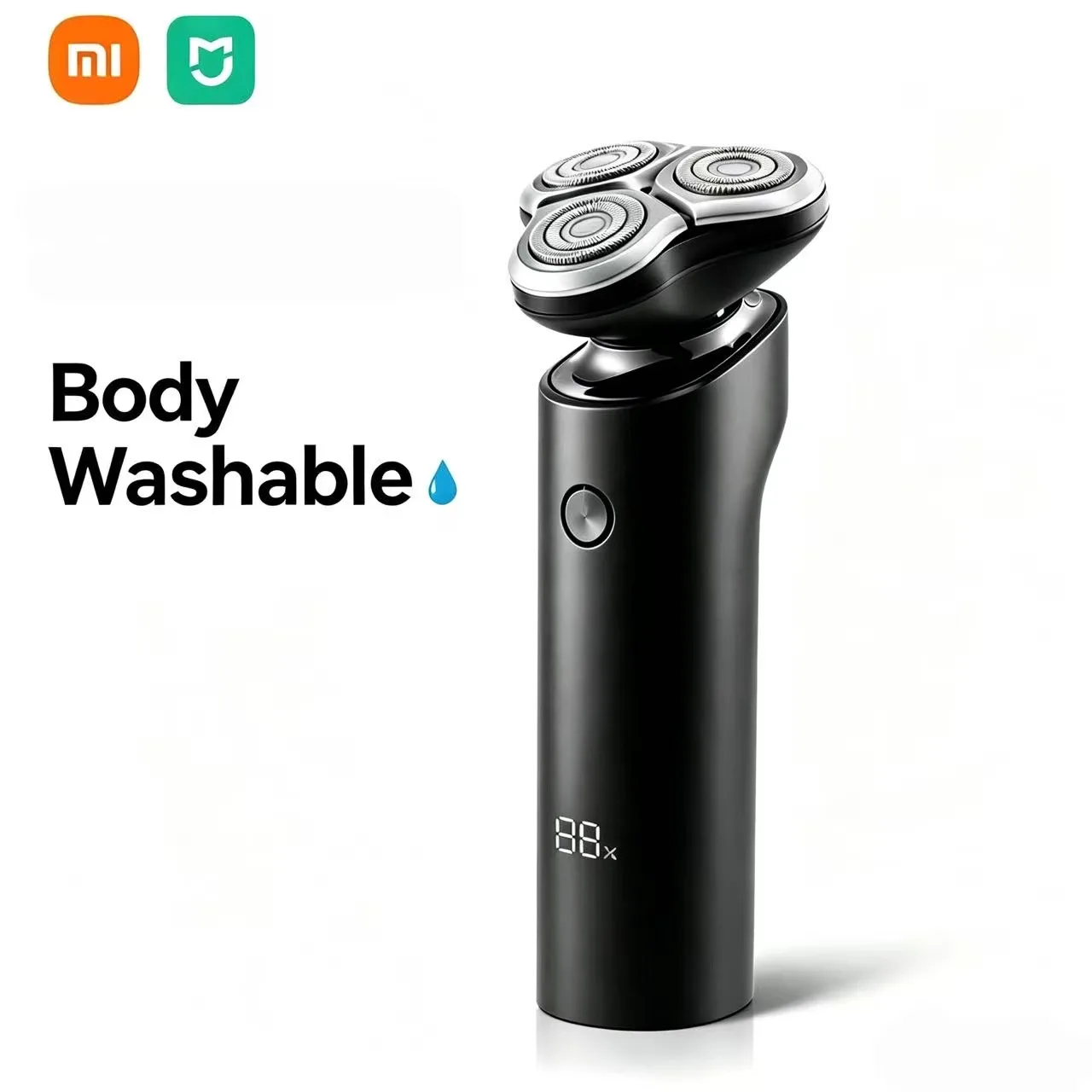 XIAOMI MIJIA S500 Electric Shaver Clipper Triple Blade Trimmer For Men Dry Wet Shaving Washable Beard Hair Cutting Machine Razor