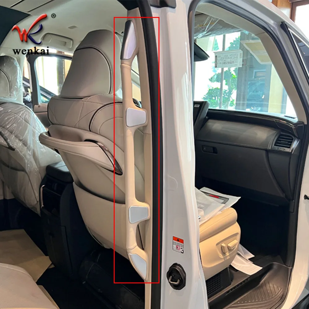 

Для 2023 Toyota ALphard Vellfire 40 серия аксессуары для интерьера дверь отделка подлокотника украшение ABS 8 шт.