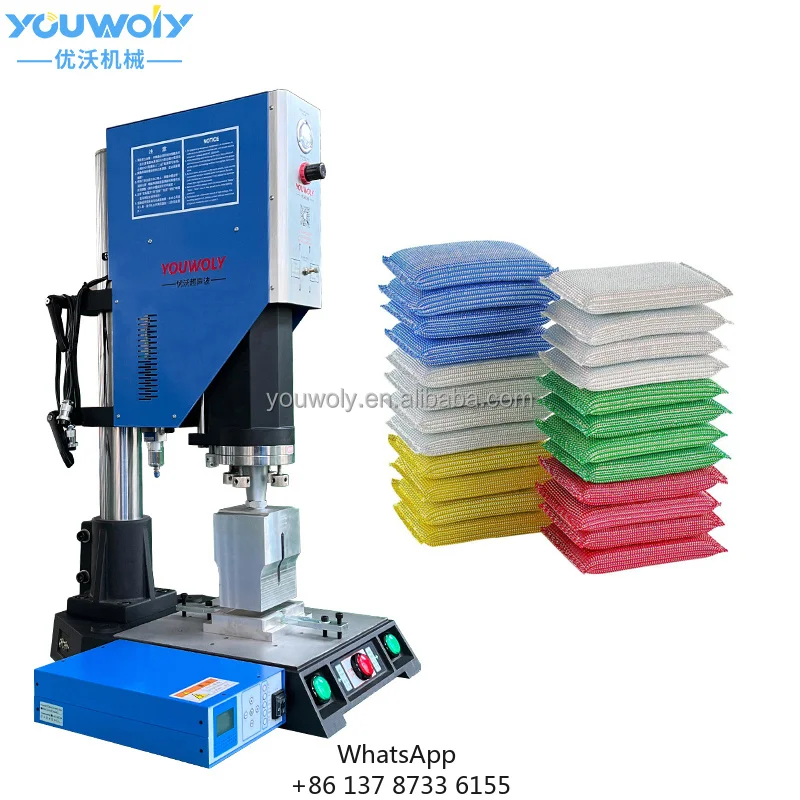 Factory Price Ultrasonic Welding Machine For Sponge Scourer Pad