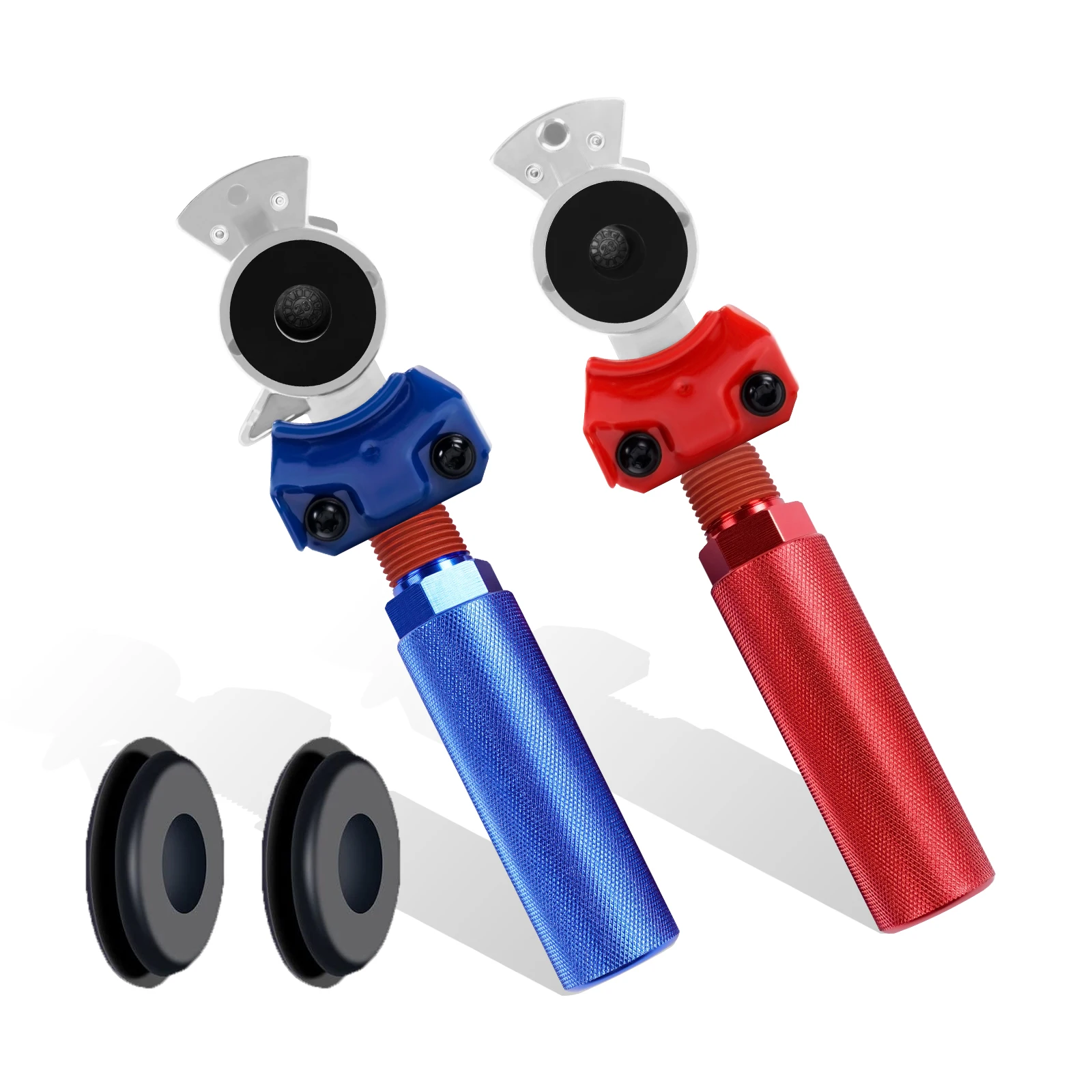 

Комплект Glad Hands с аварийными ручками Glad Hand, удлинительными ручками из анодированного алюминия, ручками и уплотнениями для полугрузовиков с прицепом