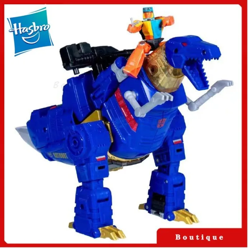 재고 있음 Hasbro Transformers 장난감 Age Of The Primes 리더 클래스 Grimlck Wheelie Autobots 취미 선물 Collectible
