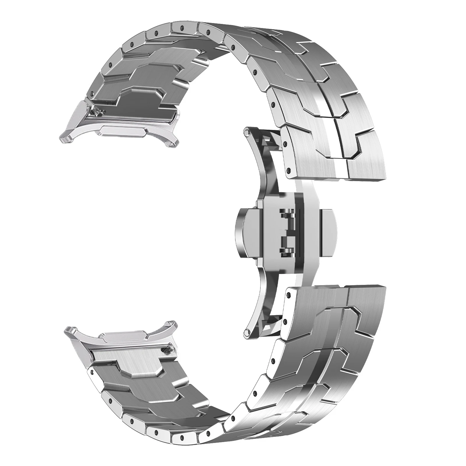 Luxury Stainless Steel Strap for Samsung Watch Ultra 2025 Business Metal Band for Galaxy Ultra 47mm Quick Fit Bracelet Correa