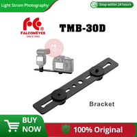 Falcon Eyes TMB-30D Camera Flash Holder Bracket with Two Hot Shoe for Universal Speedlite Flash Photo Studio Accessories