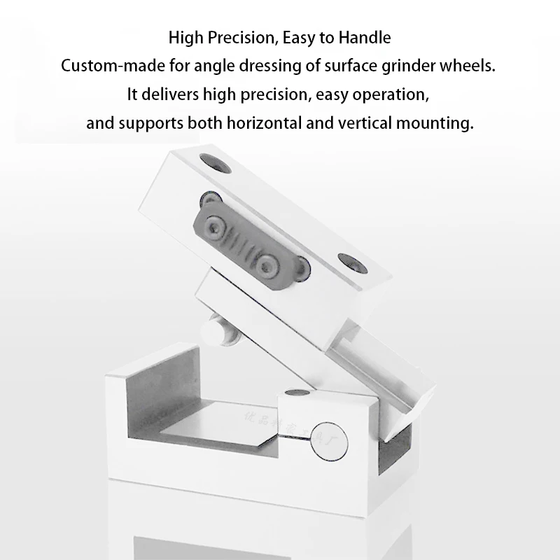 Grinding wheel dresser AP50, handheld grinder bevel gauge AP60, angle graduated former, stone milling tool, truing knife