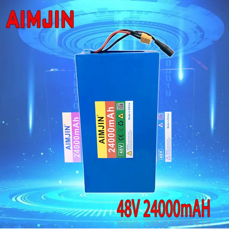 

13S6P 48V 24000mah Lithium Battery Pack Suitable 18650 Built-in Intelligent BMS Ele