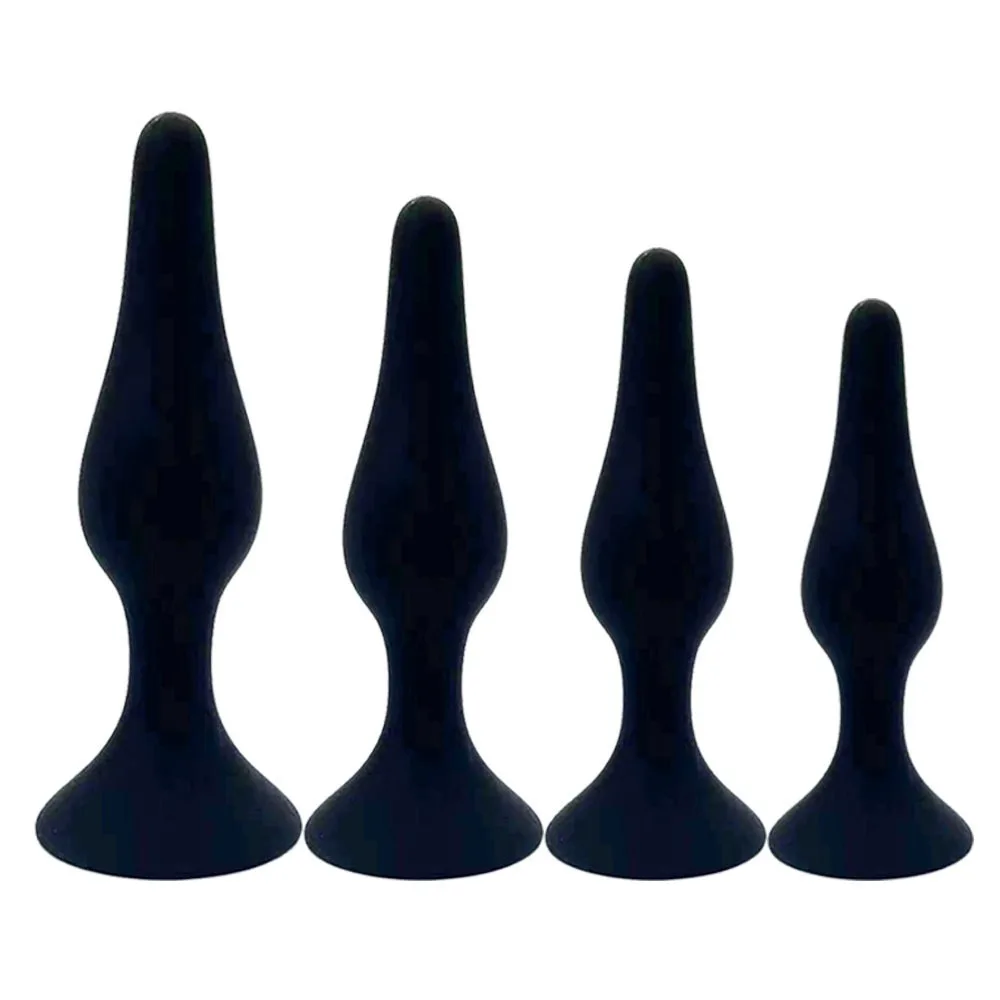 Happy Back Court Anal Plug Anal Stimulation Pull Bead Hands-free Suction Cup Anal Plug Adult Sex Products100%Safe Silicone Dildo