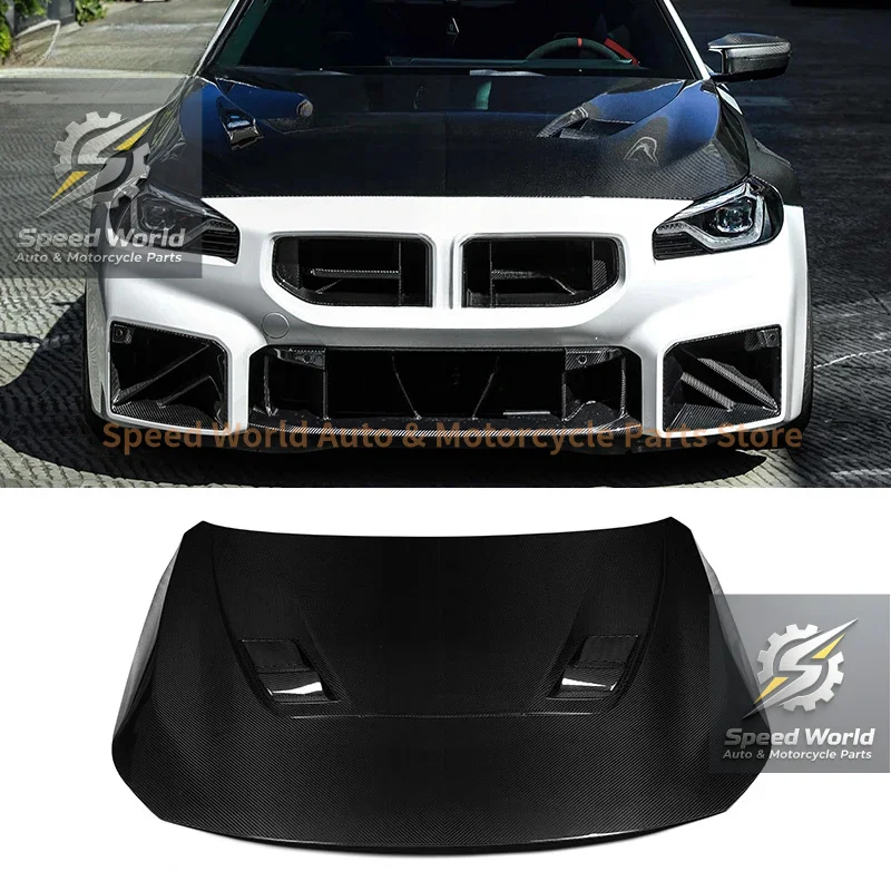 High Quality Dry Carbon Fiber Vented Hood Bonnet For M2 Coupe G87 2 Series G42