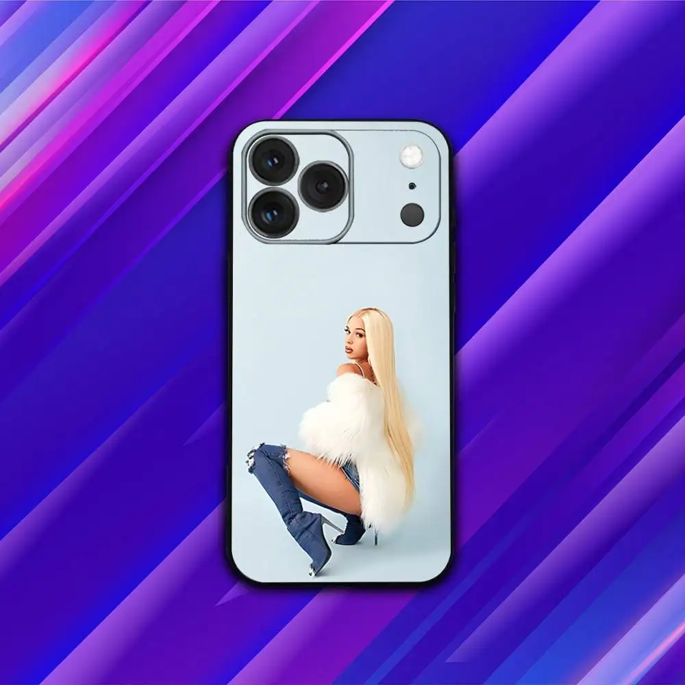 B-Bad Singer G-Gyal Phone Case For iPhone 17,16,15,14,13,12,11,Pro,Max,Plus,X,XS,SE4,E,Mini,Soft Black Case