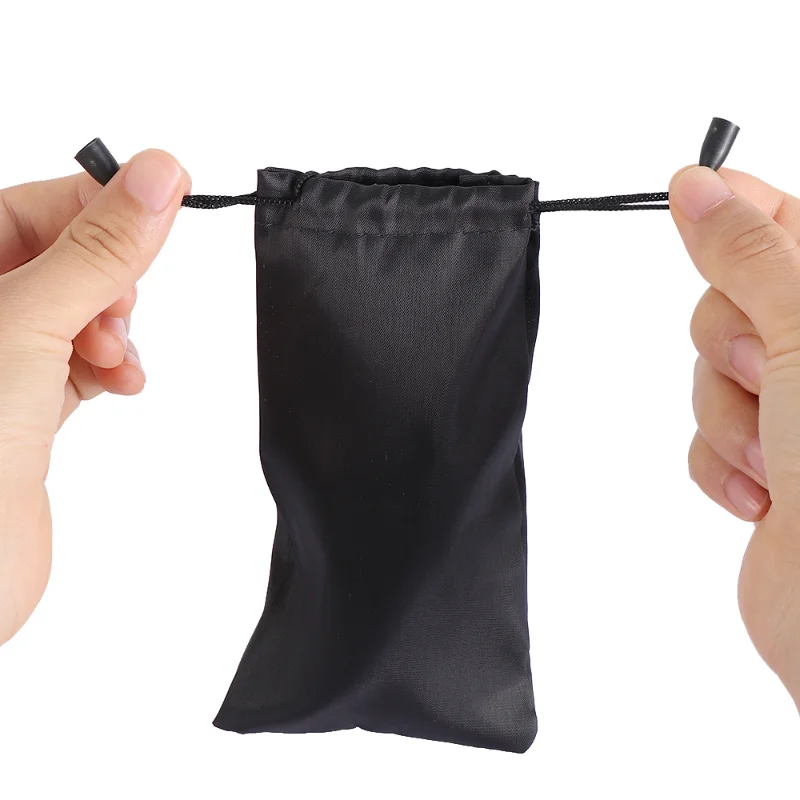 Borsa per occhiali da sole impermeabile in tessuto da 10 pezzi Custodia per polvere in microfibra Borsa per il trasporto di occhiali Contenitore per