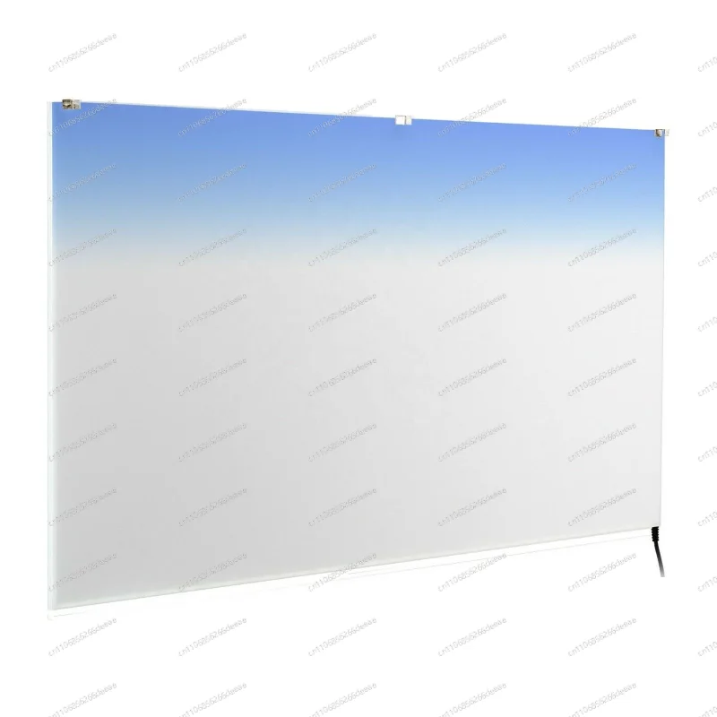 YBJ-Aquarium Backlight Screen Fish Tank Background Light For Rimless Aquarium Ultra-Thin Back-lite Gradient Colors Panel