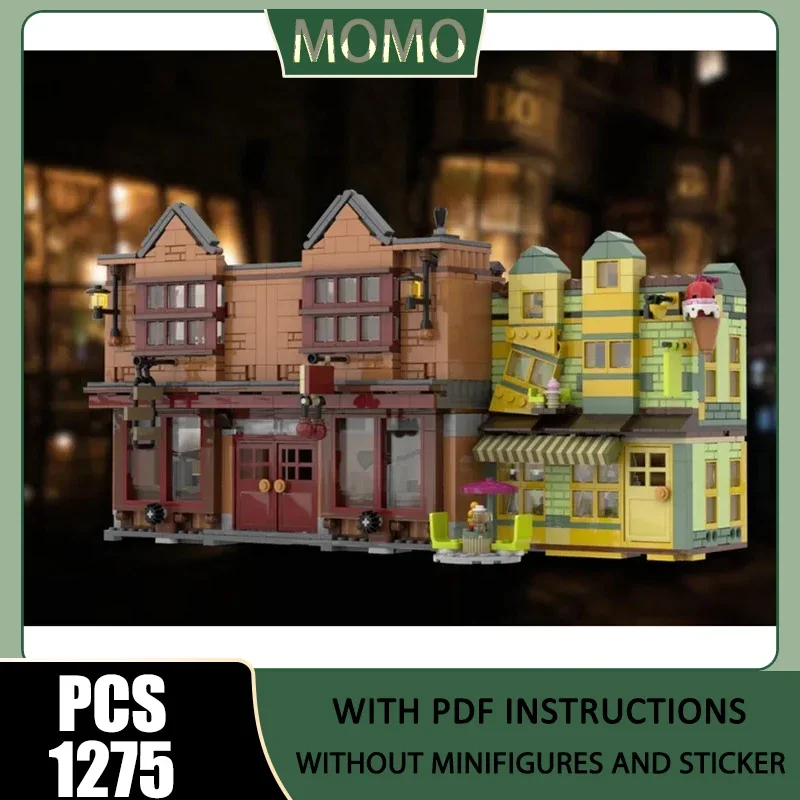 Moc Building Bricks Quality Quiddltch & Ice Cream Expansion Model Technology Blocks Gifts Christmas Toys DIY Set Assembly Toys