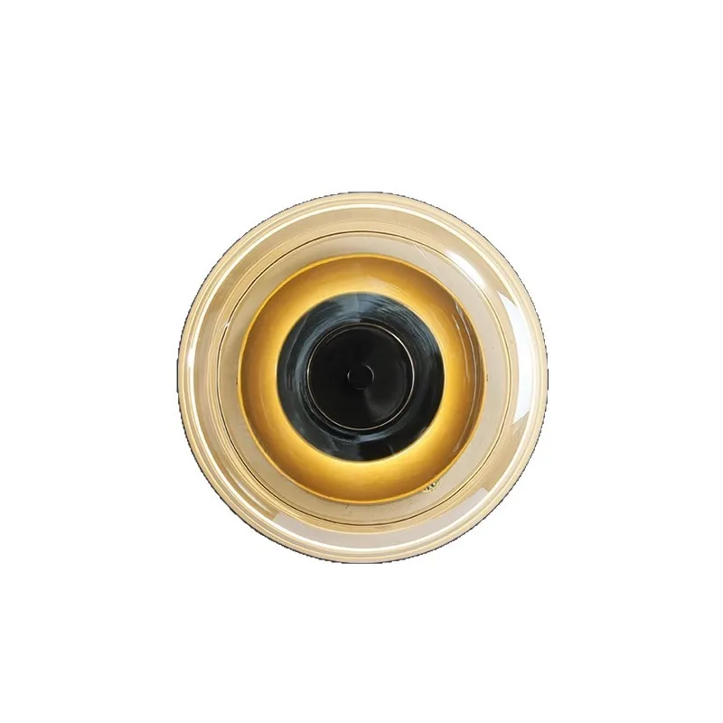 

Postmodern living room bedroom bedside wall lamp antique dining room retro industrial wind brass glass led lamp