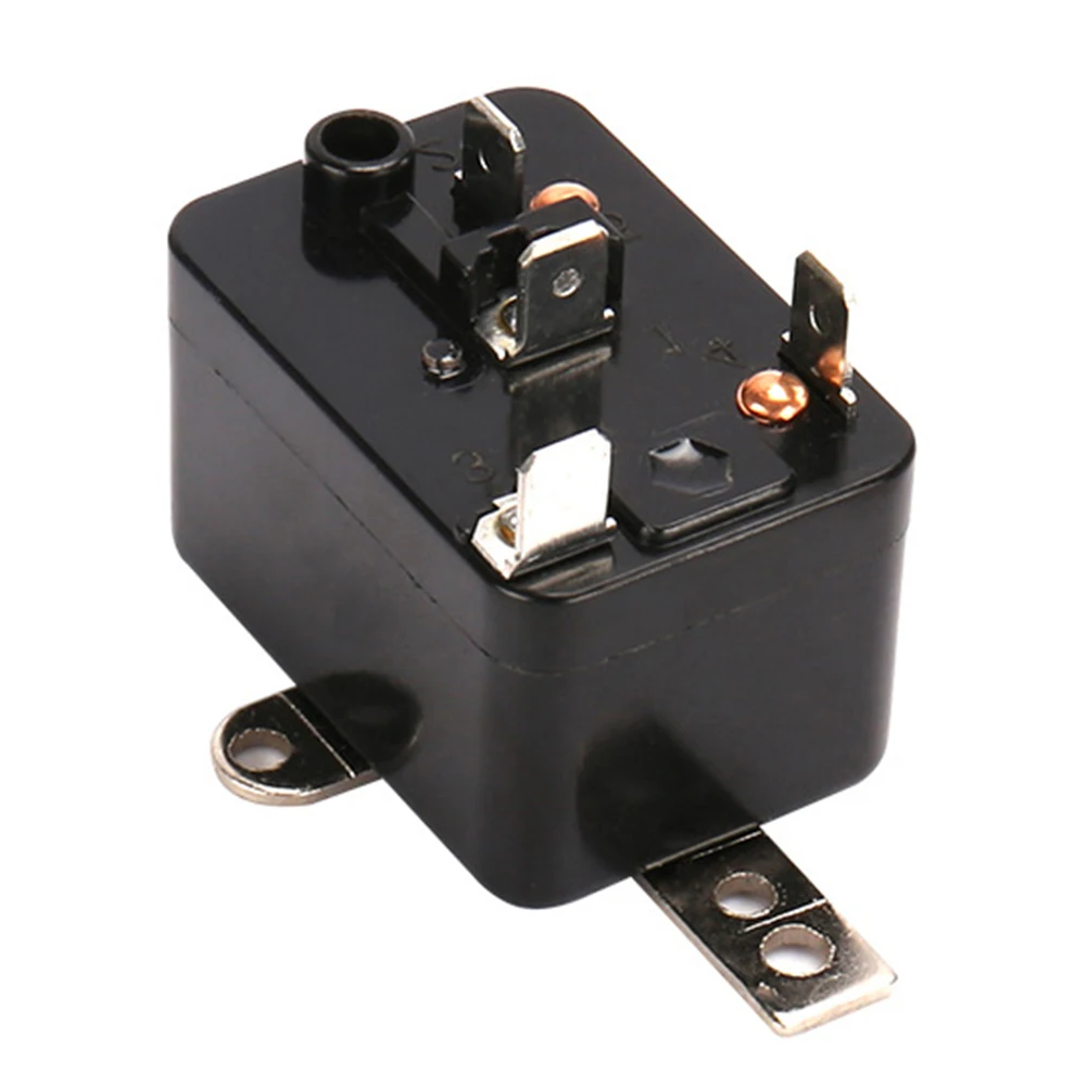 For Jard JFR290 AC Fan Relay Black High Performance Ac Relay Ac Fan Relay 25A Contact Rating Four Wiring Terminals